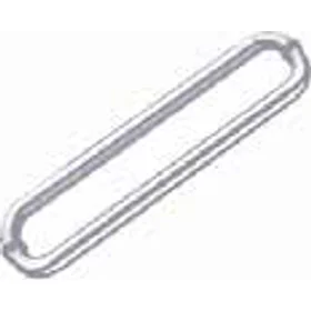 Round Pull Handle Back To Back 425mm Chrome