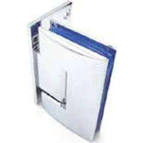 90o Half Back Hinge Wall-Mounted - Brass Chrome Plated