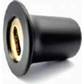 19mm Wall Flange, Zinc Black