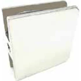 90o (U-Clamp) Wall To Glass Single Fix Clamp Polished Stainless Steel