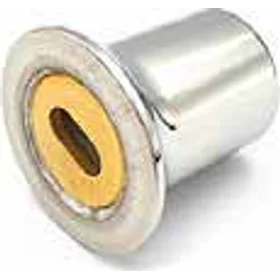 19mm Wall Flange, Polished Stainless Steel