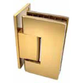 90° Half Back Hinge Wall-Mounted Stainless Steel Satin Gold