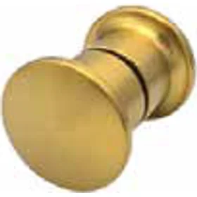 Back To Back Knob (Mushroom) Stainless Steel Satin Gold