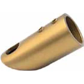 19mm Wall Mount 45° Support Bar Stabilizer Stainless Steel Satin Gold