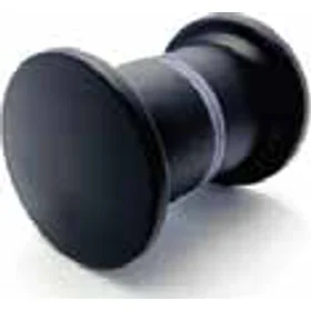 Back To Back Knob (Mushroom) Aluminium Black