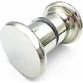 Back To Back Knob (Mushroom) Polished Stainless Steel Large