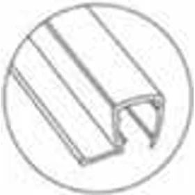 90° Soft Lip Seal 2.2M 8-10mm Clear
