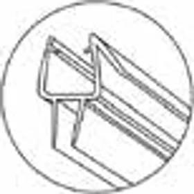 Seal Drip & Wipe Double Fin 8-10mm Per Meter