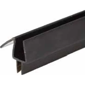 Seal Drip & Wipe Double Fin Black 8-10mm Per Meter