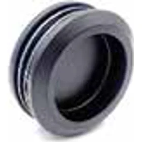 Flush Handle with Plate - Black